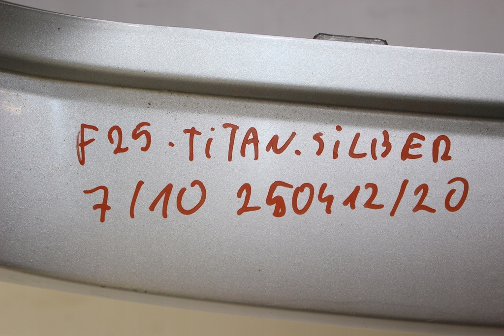 фото №10, Бампер задня bmw x3 f25 354 titan silber