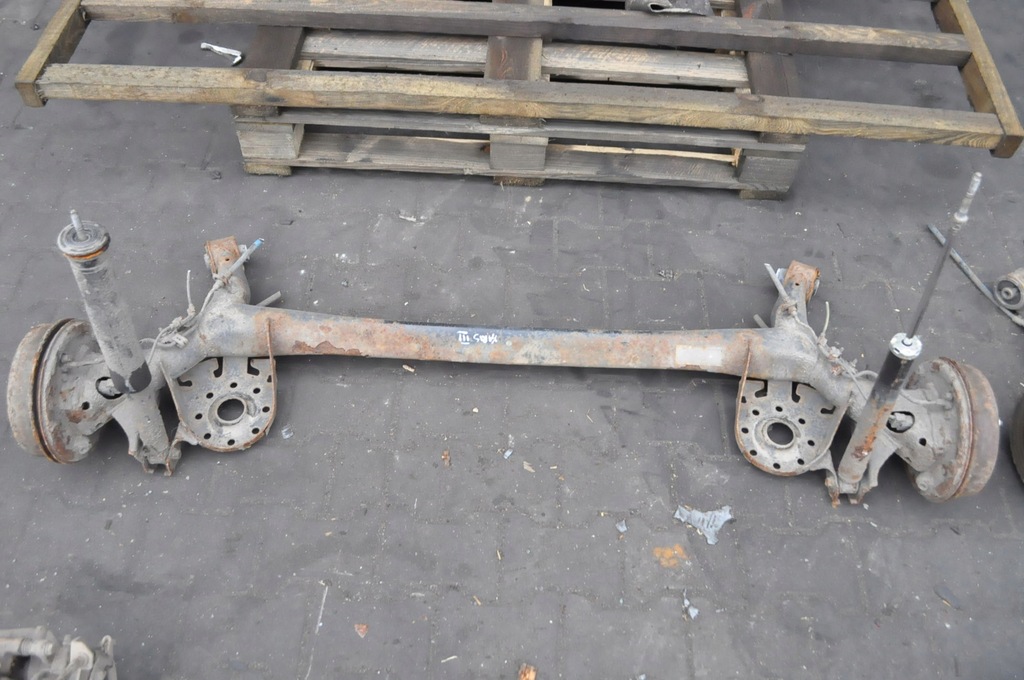 фото №1, Toyota yaris iii подвеска балка задняя