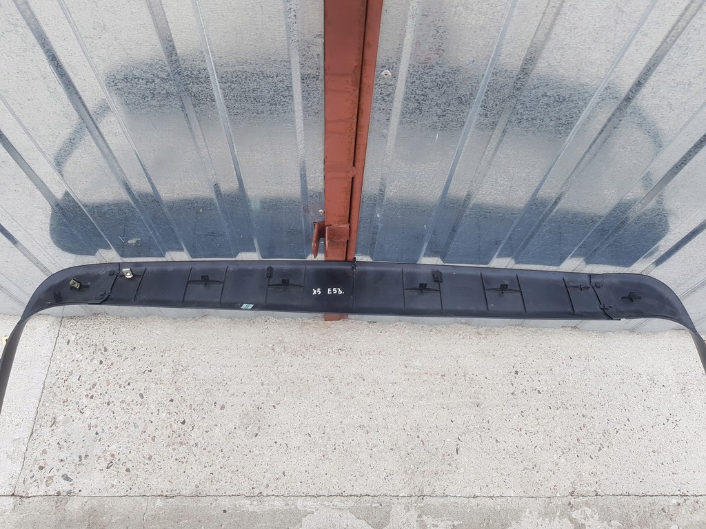 фото №13, Рамка захист внутрішній скло кришки верхньої багажника задня bmw e53 x5 przedlift