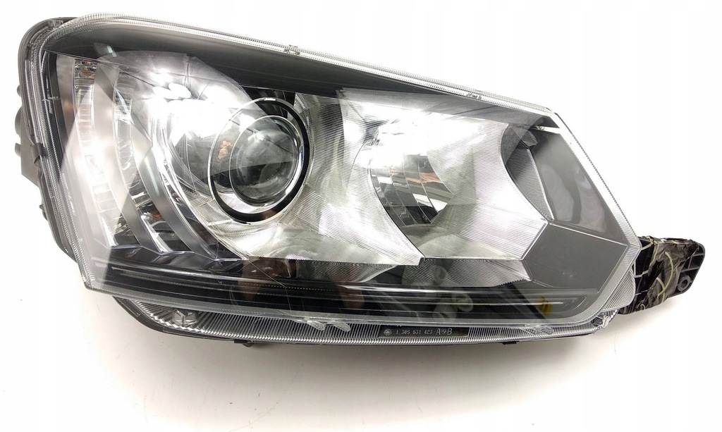 фото №7, Лампа передняя правая фара skoda yeti 5l0