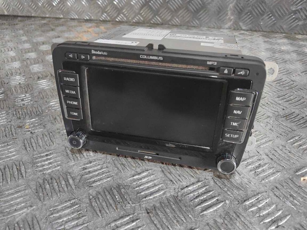 фото №1, Octavia ii радио навигация columbus 3t0035680a