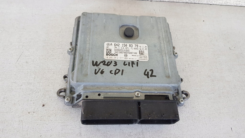 фото №1, Бортовой компьютер mercedes w203 v6 3.0 cdi