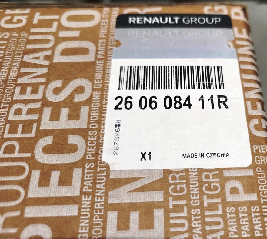 фото №15, Новий оригінальний фара led чорний лівий renault kangoo iii 260608411r