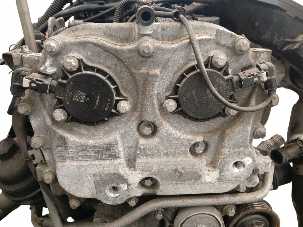 фото №13, Двигун kompletny mercedes gla x156 1.6 cgi 156km 115kw 270910 107 tyś