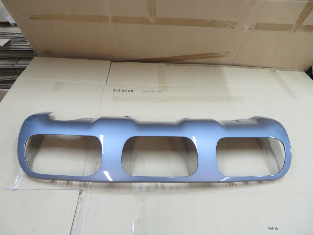 фото №1, Диффузор накладка бампера задняя citroen c3 aircross