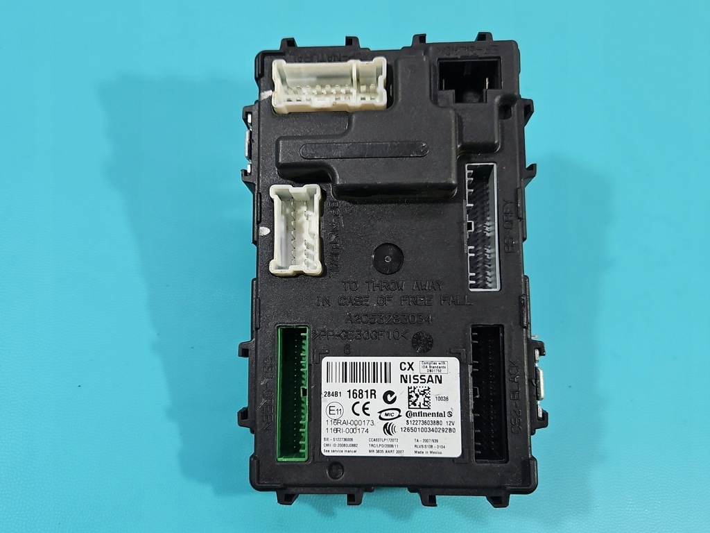 фото №1, Блок керування модуль bcm renault koleos a2c53283034