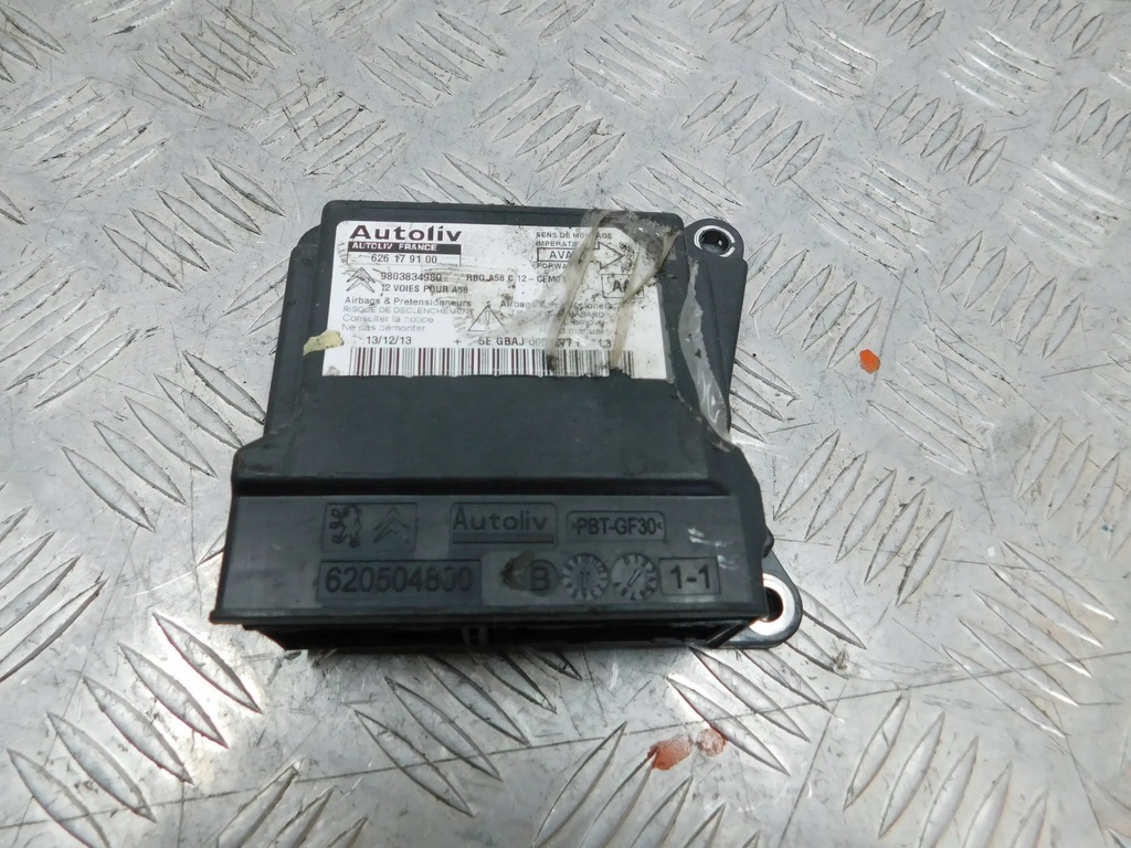 фото №1, Датчик подушок citroen c3 picasso 9803834980