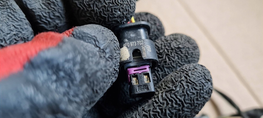 фото №6, A6 c8 4k штекер колодка соединитель 4f0973702 a4 b9 a5 8w vw audi a7 4k