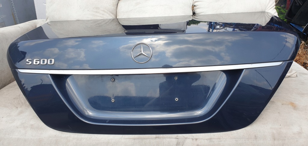 фото №2, Крышка багажника задняя багажника хром mercedes s w221 189 оригинальный номер