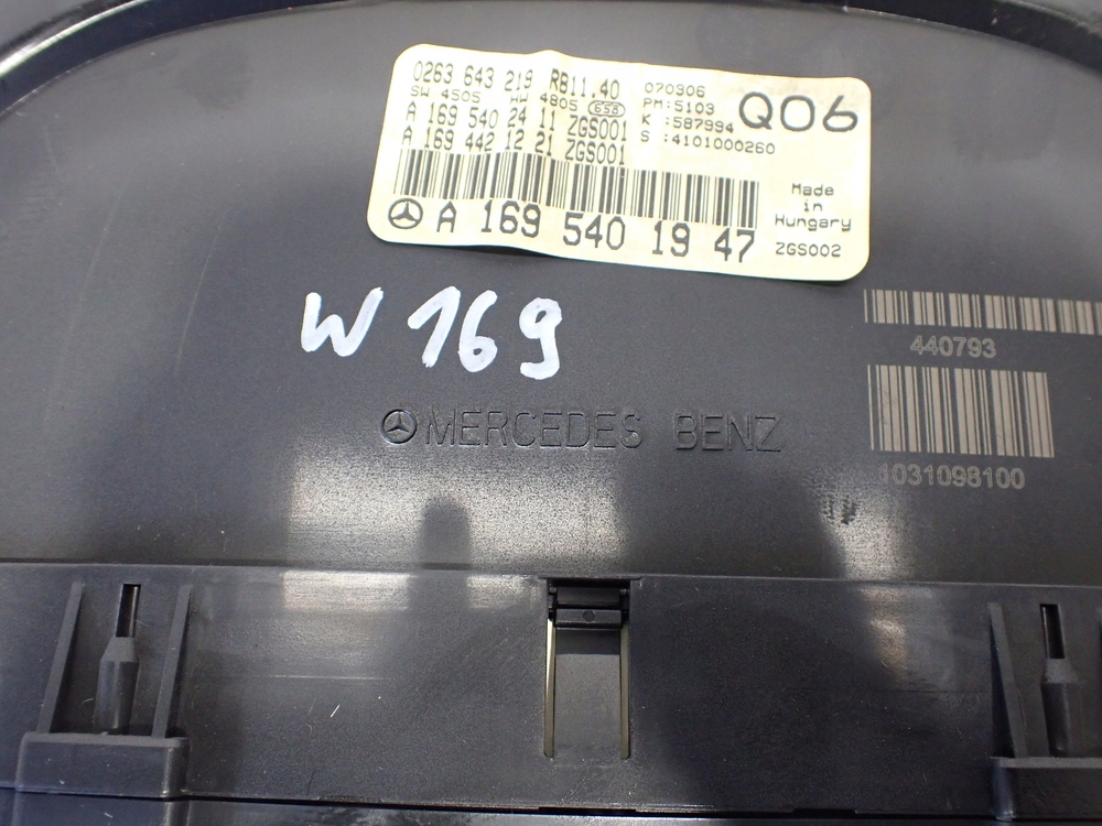 фото №6, Лічильник mercedes w169 a160