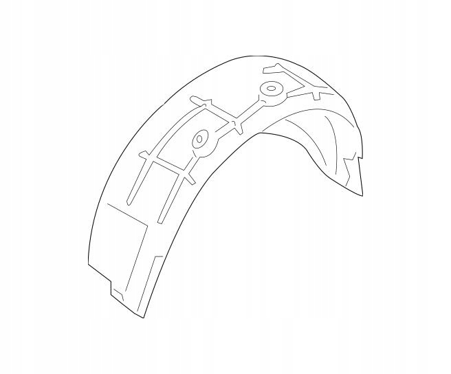 фото №1, Подкрылок audi q7 4l 10- 4l0810172c правое