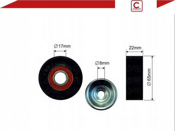 фото №2, Ролик натягувача hyundai matrix 1.5 crdi fc