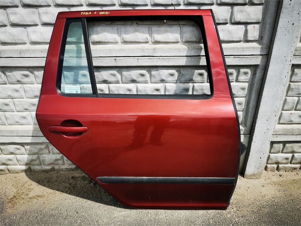 фото №1, Skoda fabia ii kombi двері праве задня повний