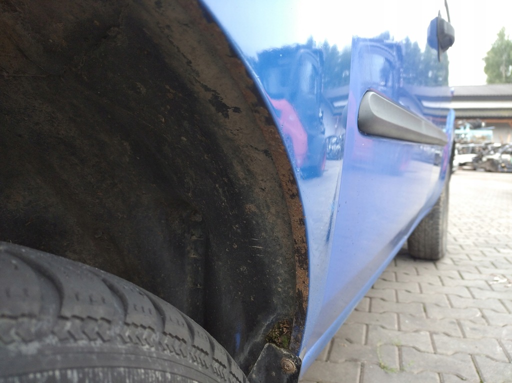 фото №11, Fiat doblo i 1 крыло перед левый 2000-2005 451 blu capri niebieski