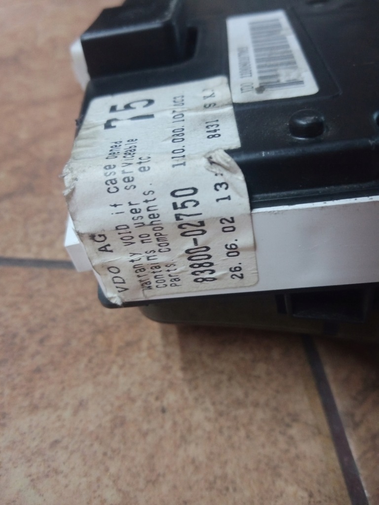 фото №7, Лічильник прилади toyota оригінальний номер 83800-02750