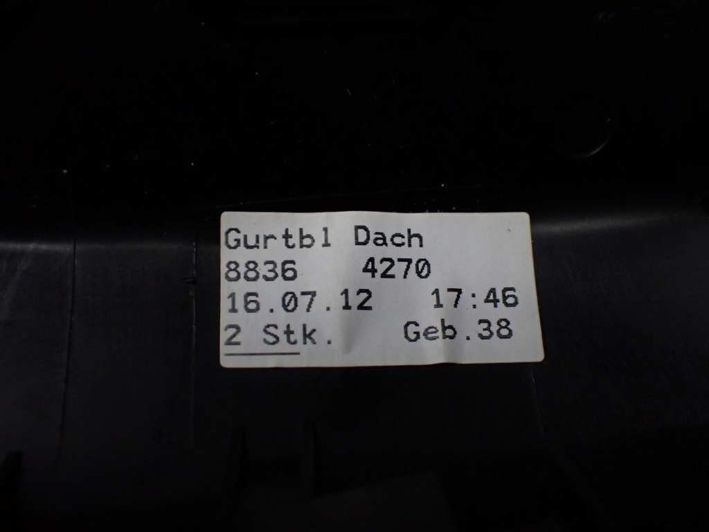 Захист  корпус заглушка панелі  безпеки 9801739 mini countryman r60 16r Доставка