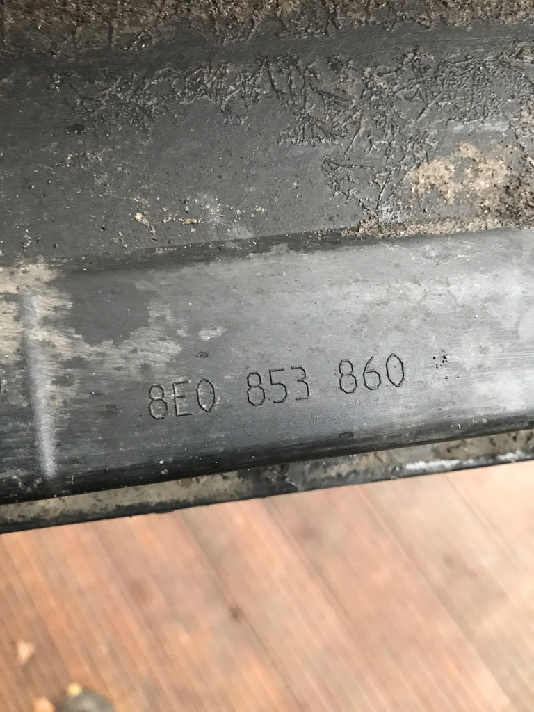 фото №7, Молдинг порог правая audi a4 b6 8e0853860