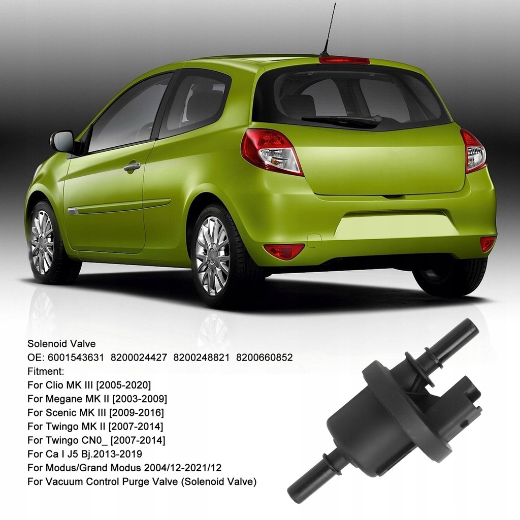 фото №13, Клапан электромагнитный 6001543631 клапан