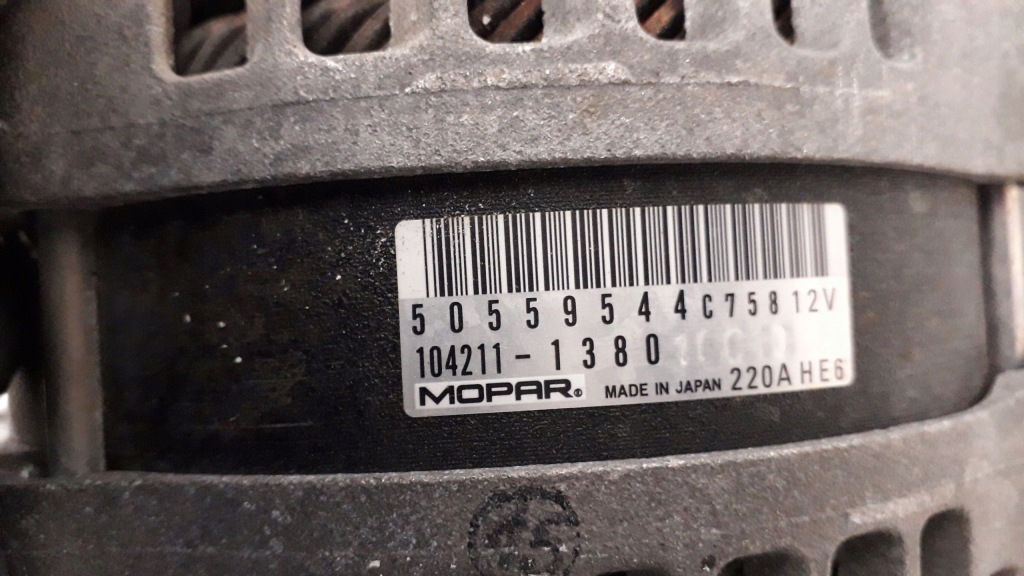 фото №4, Alfa romeo stelvio генератор 220a 50559544