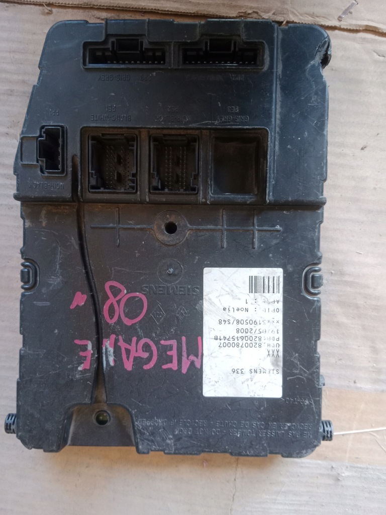 фото №1, Модуль блок управления uch renault scenic ii 8200780007