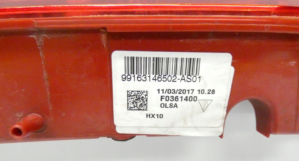 Porsche 911 991 рестайлинг  99163146502 2016-2019 фара задний  накладка крышки led Доставка