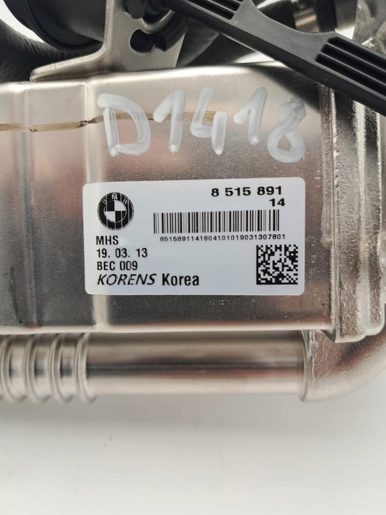 фото №8, Bmw f39 f45 f48 радіатор вихлопних газів egr 8515891 d1418