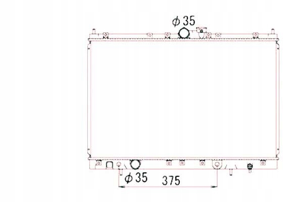 фото №15, Радиатор wody mitsubishi space wagon 2.4 gdi n9_