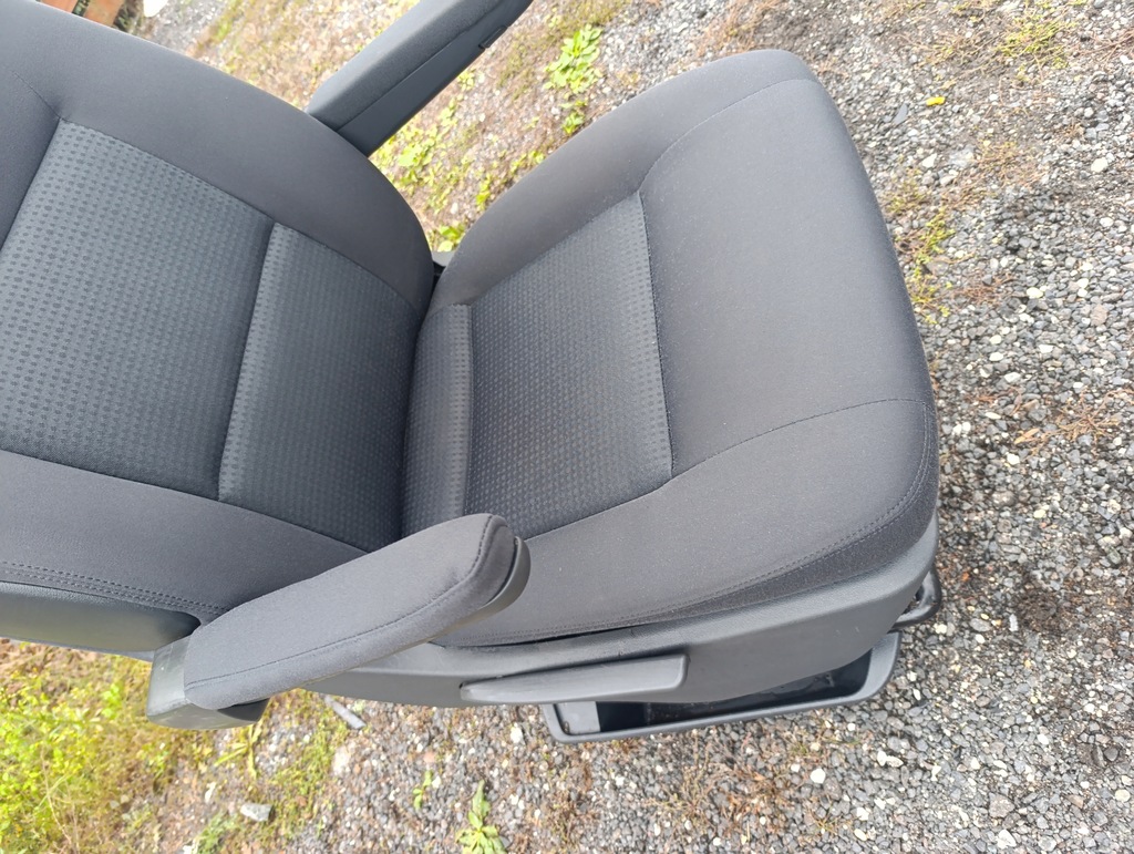 фото №6, Vw t5 t5 lift t6 multivan сидіння пасажира з підлокітники антрацит