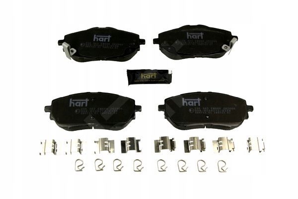 фото №2, Тормозные колодки тормозные перед corolla 13- hart