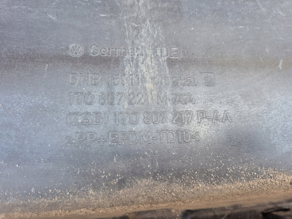 Vw touran 1 caddy 10- бампер передний решётка радиатора решётка 1t0 lifting в Украине