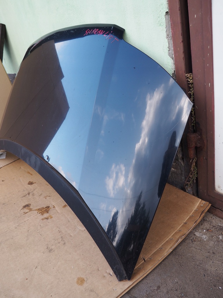 фото №8, Vw sharan lift капот кришка двигуна czarna ładna