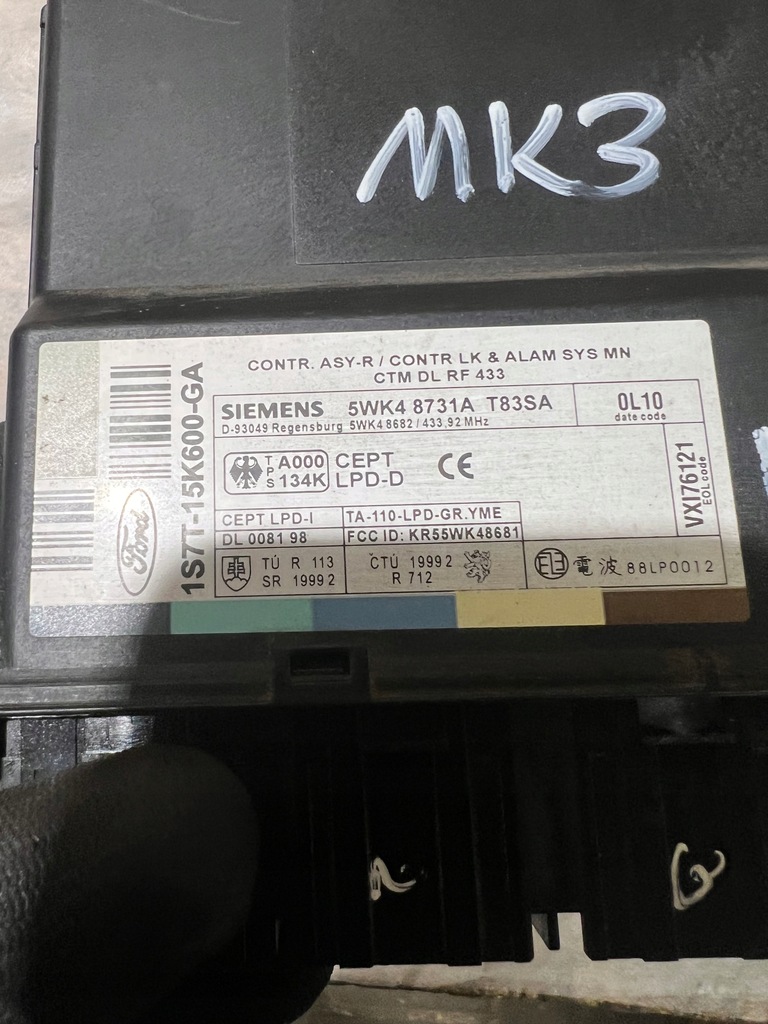 фото №7, Ford mondeo mk3 дизель набор стартовый 1s7f-12a650-bac 2,0