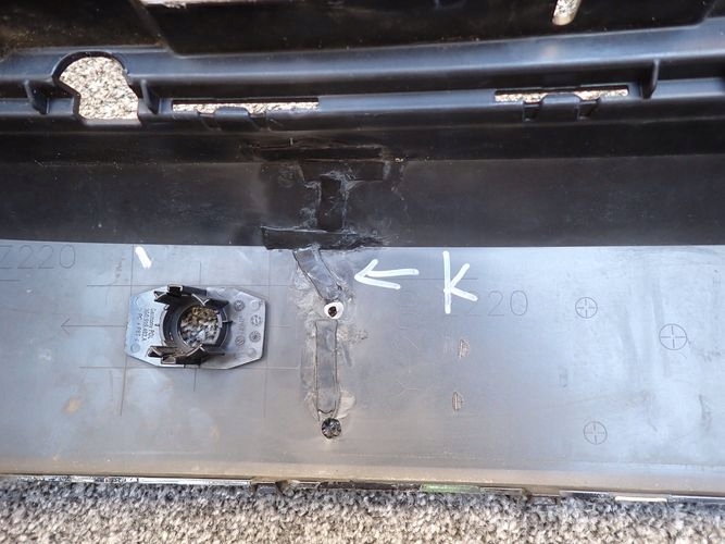 Vw passat b8 r-line lift 19- бампер передний перед с Разборки