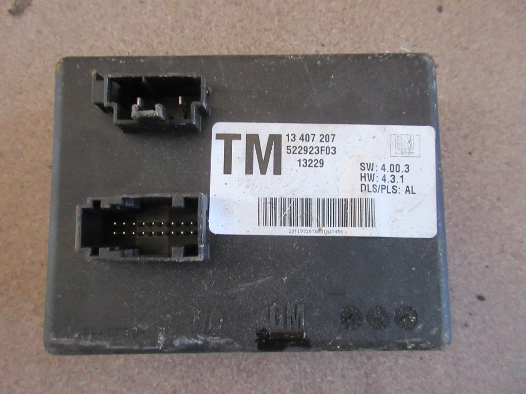 фото №1, Модуль блок управления света opel insignia a lift 522923f03