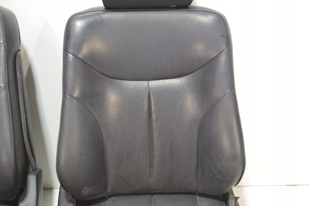 фото №6, Сидіння заднє сидіння комплект czarna шкіра електрика mercedes w140 s klasa