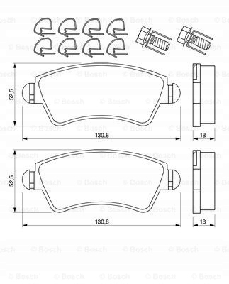 фото №2, Тормозные диски тормозные колодки перед bosch peugeot 306 liftback
