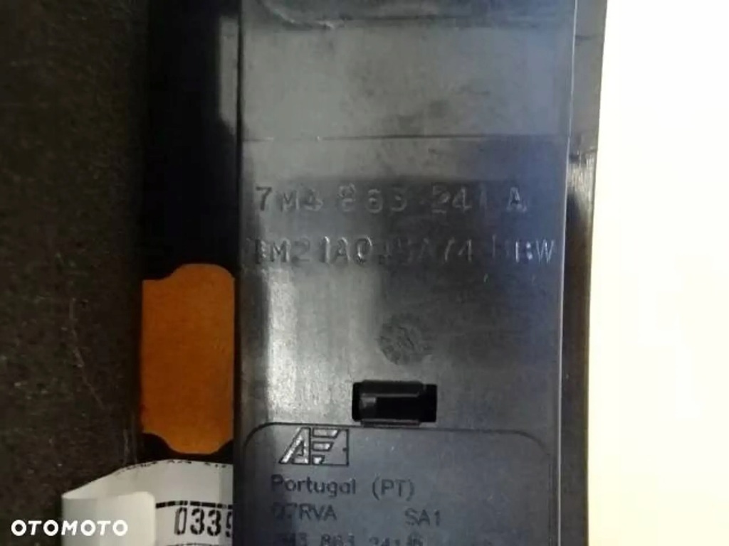 фото №9, Туннель средний seat alhambra i lift 7m3863241d nr103