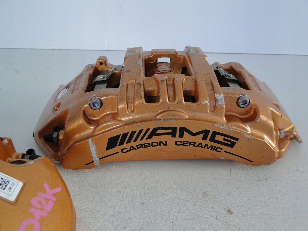 фото №8, Mercedes суппорты тормозные передние amg карбон керамический amg 190 290 sls 197