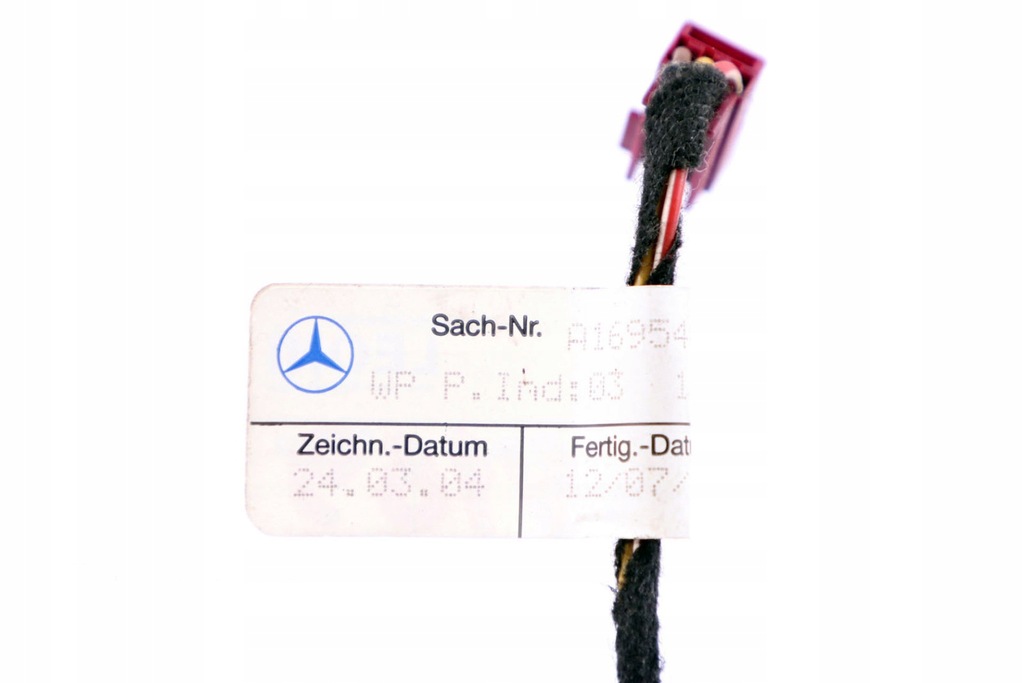 фото №10, Mercedes w169 w245 кабель шланг датчика дощу a1695401006