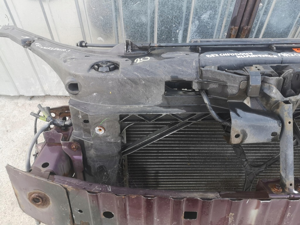 фото №6, Pas передний балка радиатор вентилятор mazda 3 bk lift 06-09 hb бензин