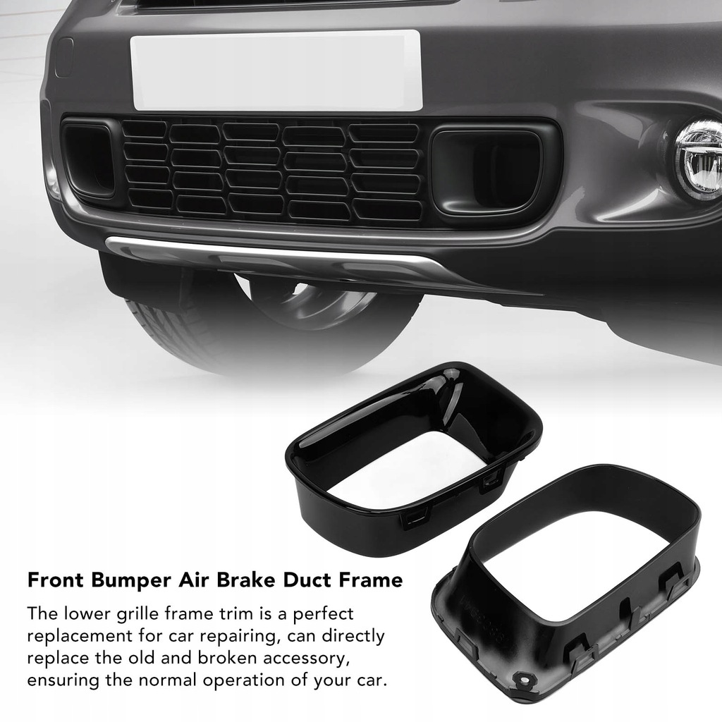 фото №10, 2pcs автомобіль з передній нижня рама ґрати 51119803941 gliss black air o9