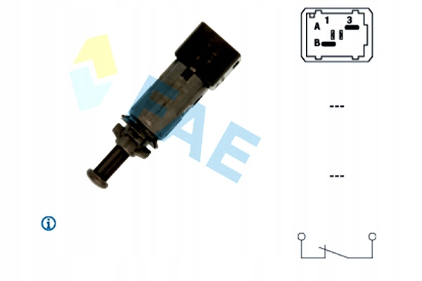 фото №2, Вимикач світла гальма rvi mascott dacia logan logan express logan