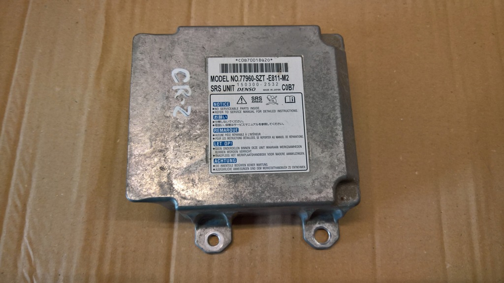 фото №1, Модуль датчик подушек honda cr-z crz 2010-2016