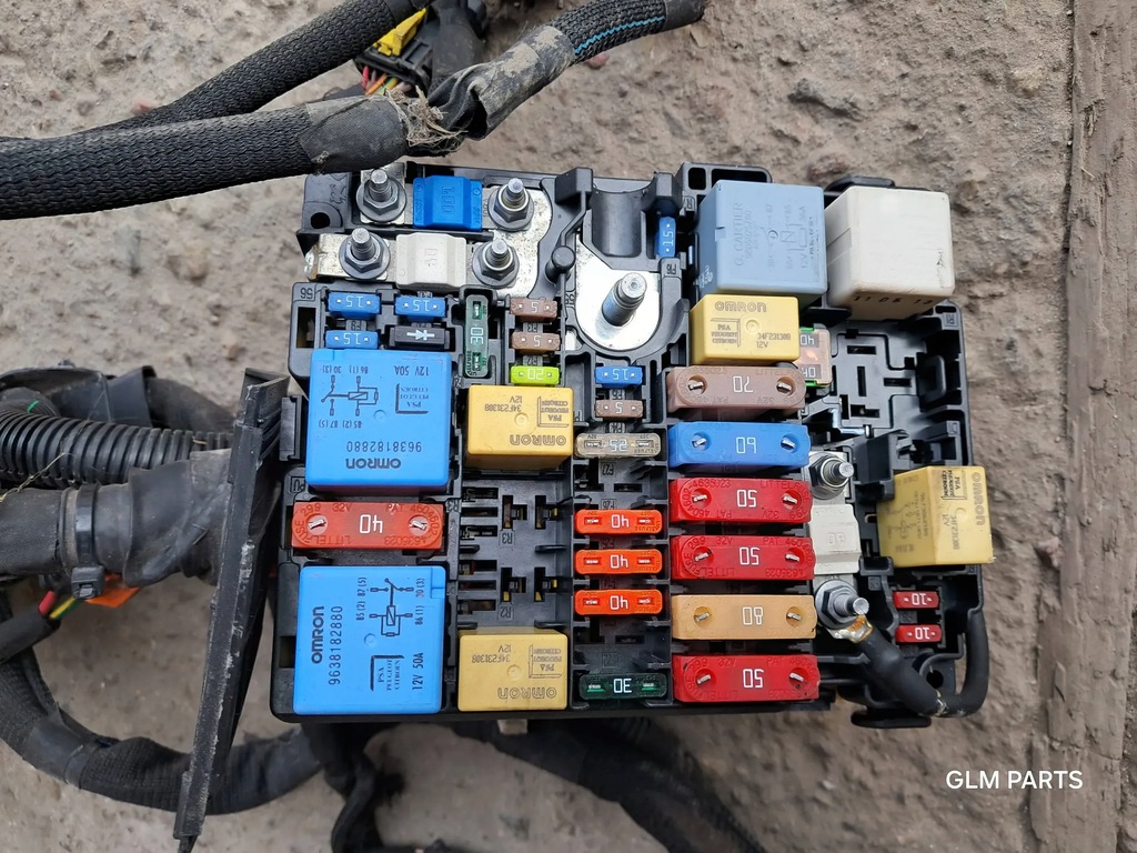 фото №6, Citroen c4 picasso ii 1.6 hdi электропроводка жгут провода отсек двигателя