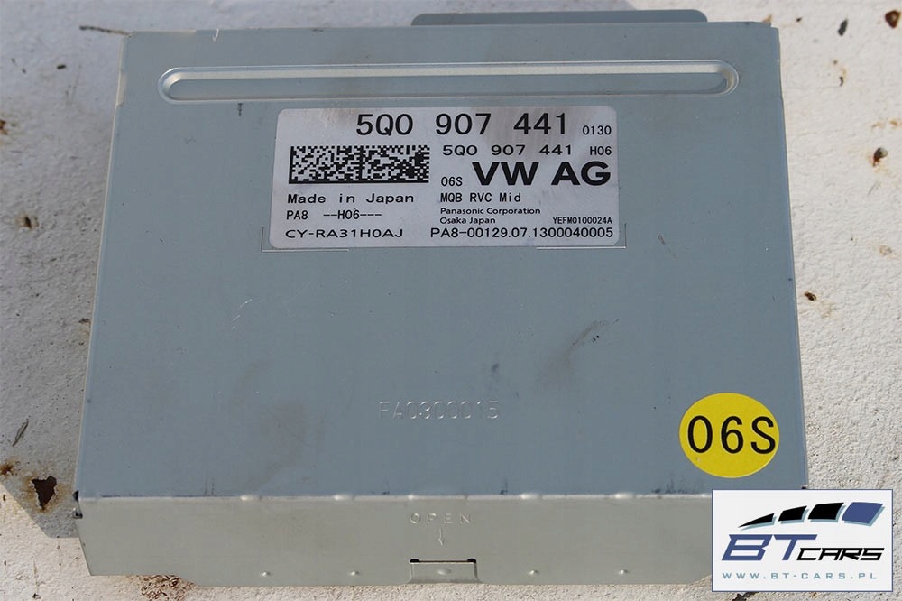 фото №8, Audi a3 камера заднего вида задняя задняя 8v0827566 + блок управления модуль 5q0907441 5q0