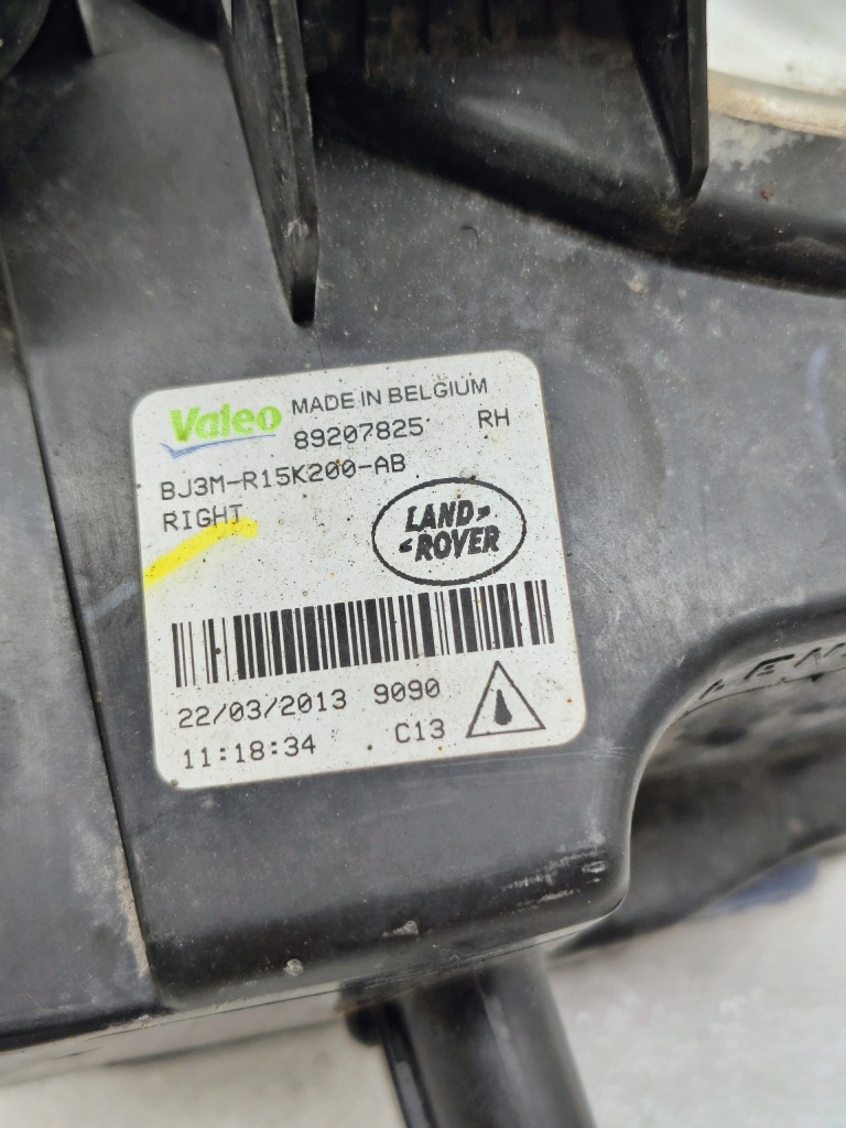 Фара правый  противотуманная фара правый drl led land range rover evoque bj3m-r15k200-ab Доставка