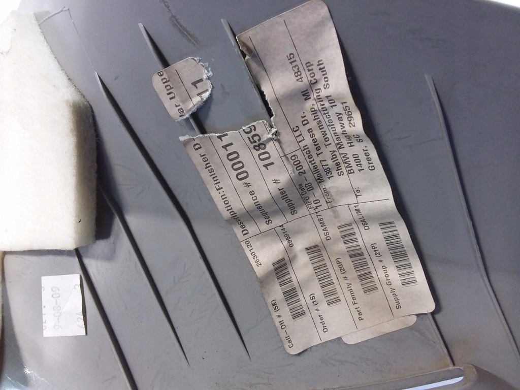 фото №5, Bmw x6 e71 защита стойка задняя правая задняя