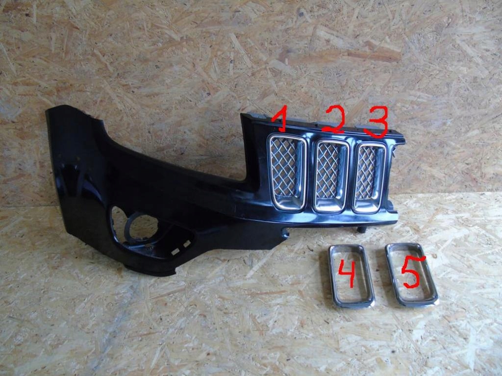 Купити Рамка хром решітка радіатора решітка радіатора jeep compass 10- | ayn