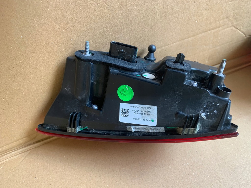 фото №7, Лампы or задняя задние w крышка maserati granturismo m189 eu 670158873 670158869