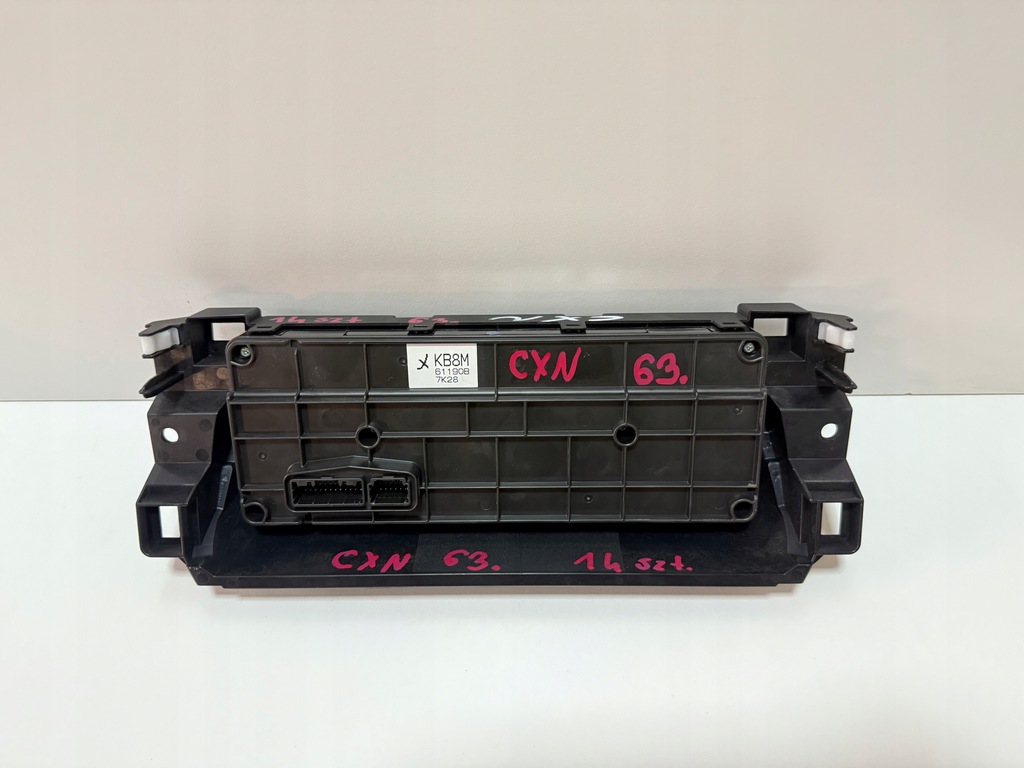 фото №9, Mazda cx-5 ii cx5 ii 17-24 панель управление кондиционера воздуховод kb8m61190b